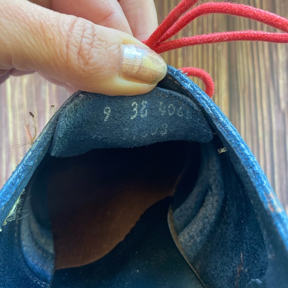 Allen Edmonds Blue Leather Shoes - Picture 3 of 11